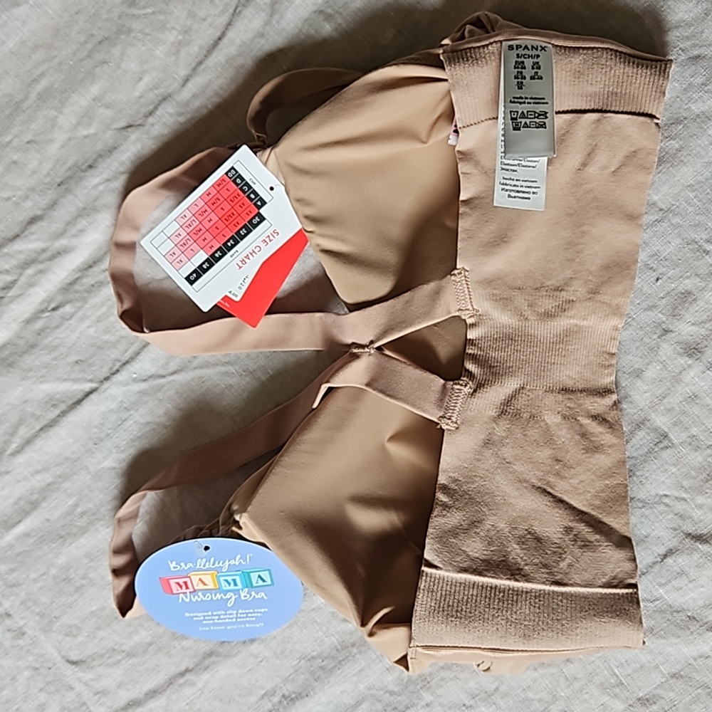 Spanx nude nursing bra llelujah size small - Picture 12 of 15